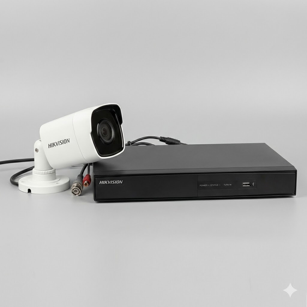 Trọn bộ 6 camera HIKVISION 2Mp
